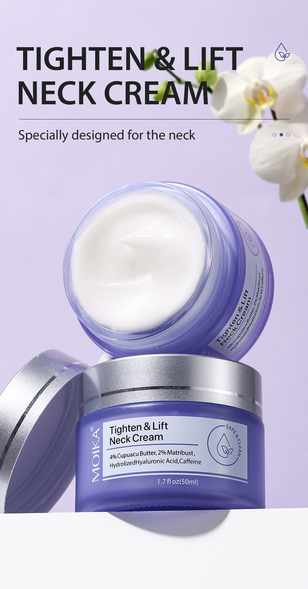 Neck Wrinkle Removal Firming Cream — Anti-Ageing Neck & Décolletage