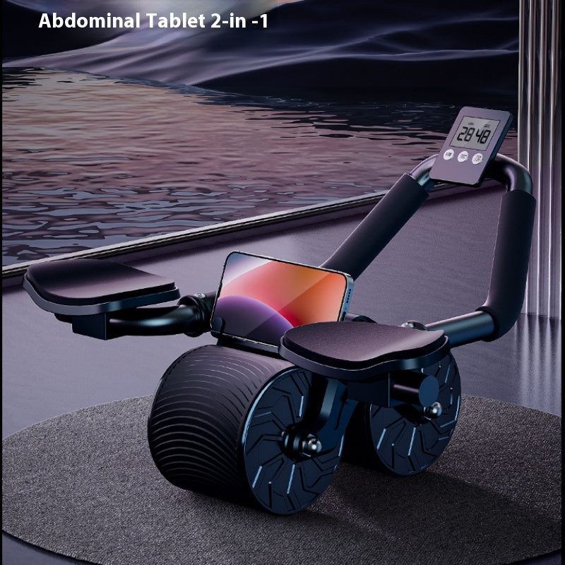 Automatic Rebound Abdominal Wheel — Core Trainer with Auto-Return