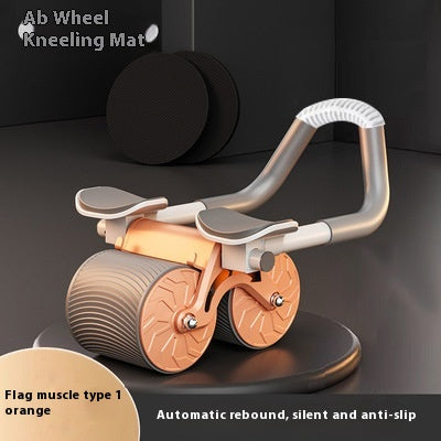 Automatic Rebound Abdominal Wheel — Core Trainer with Auto-Return