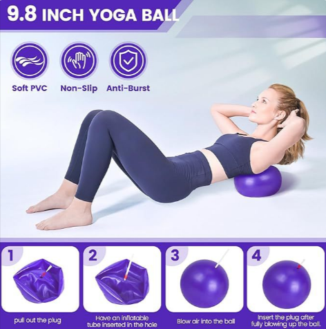 13-Piece Yoga & Pilates Complete Set — Home Workout Kit for Women