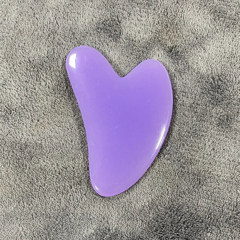Rose Pink Gua Sha Facial Massage Board — Face, Neck & Body