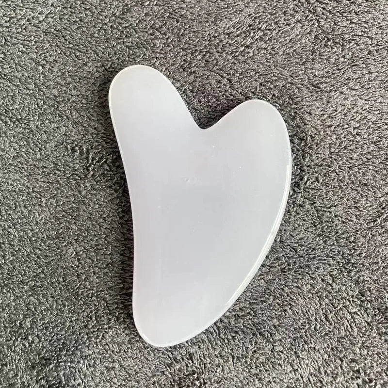Rose Pink Gua Sha Facial Massage Board — Face, Neck & Body