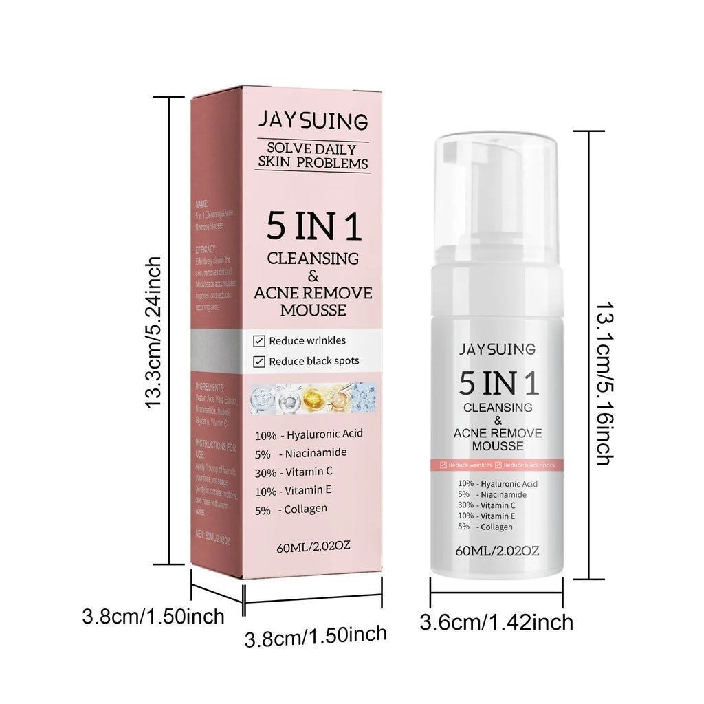 Hyaluronic Acid Pore-Refining Cleansing Mousse