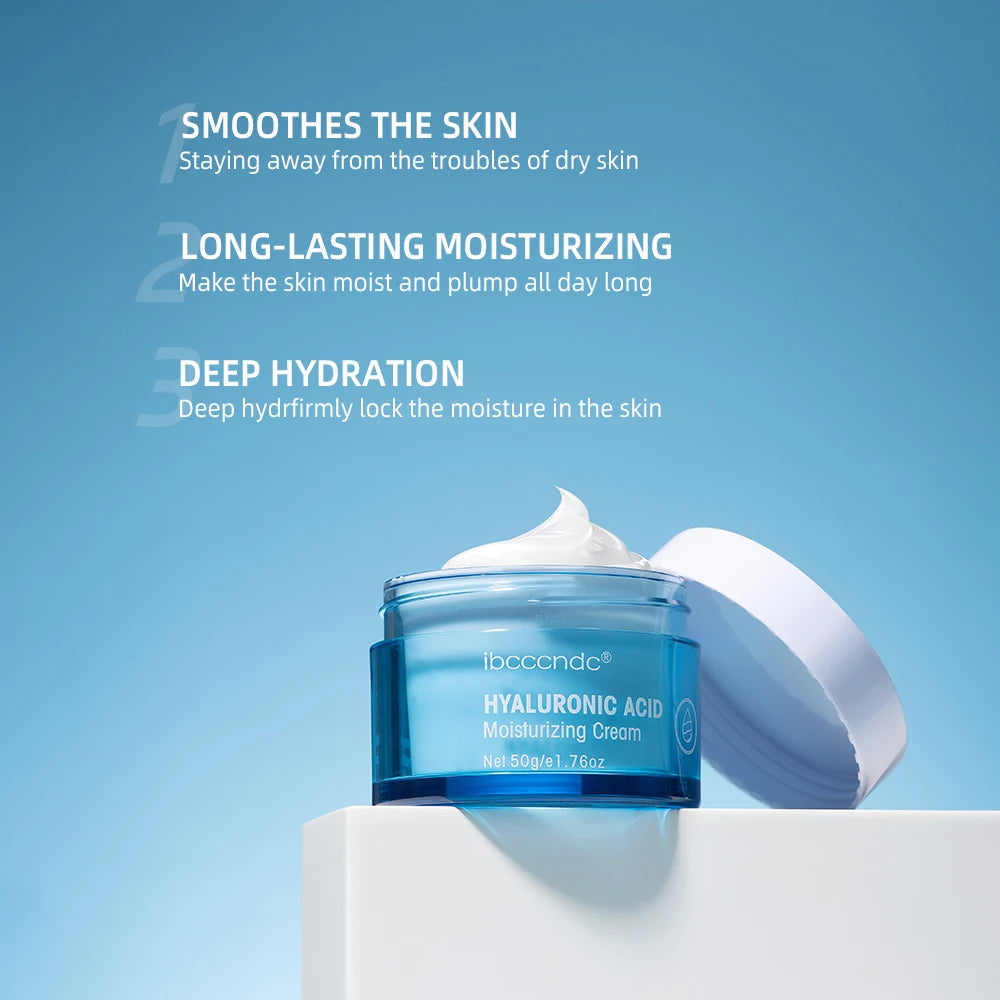 Hyaluronic Acid Gel Cream — Deep Hydration Face Moisturiser