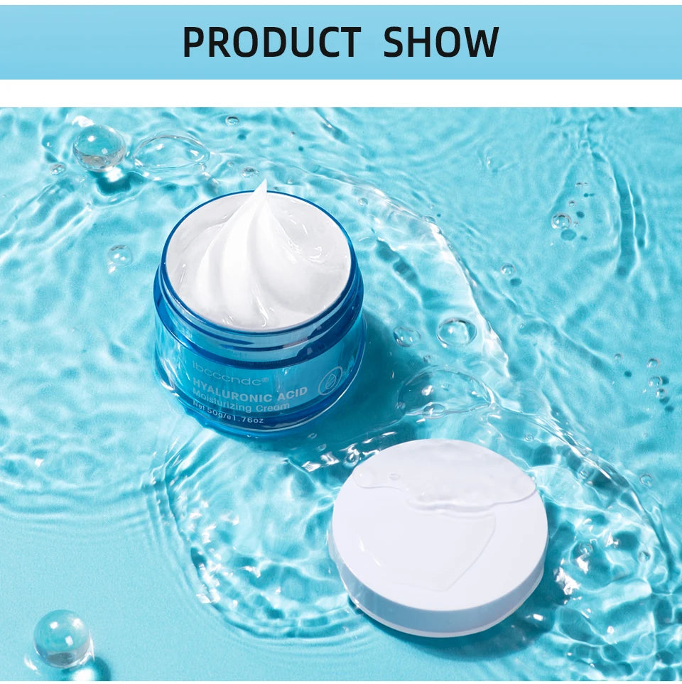 Hyaluronic Acid Gel Cream — Deep Hydration Face Moisturiser