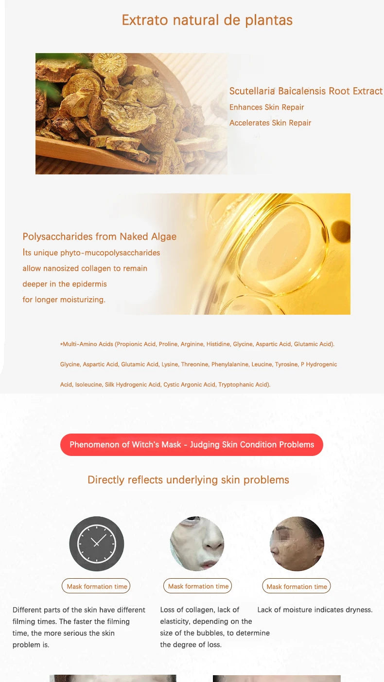 Korean Collagen & Hyaluronic Acid Firming Face Mask