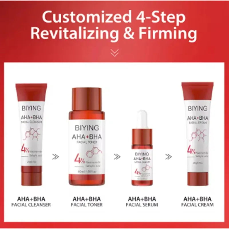 AHA BHA Korean Skin Care Complete Routine Set