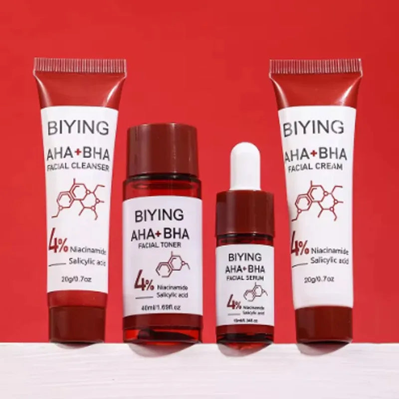 AHA BHA Korean Skin Care Complete Routine Set