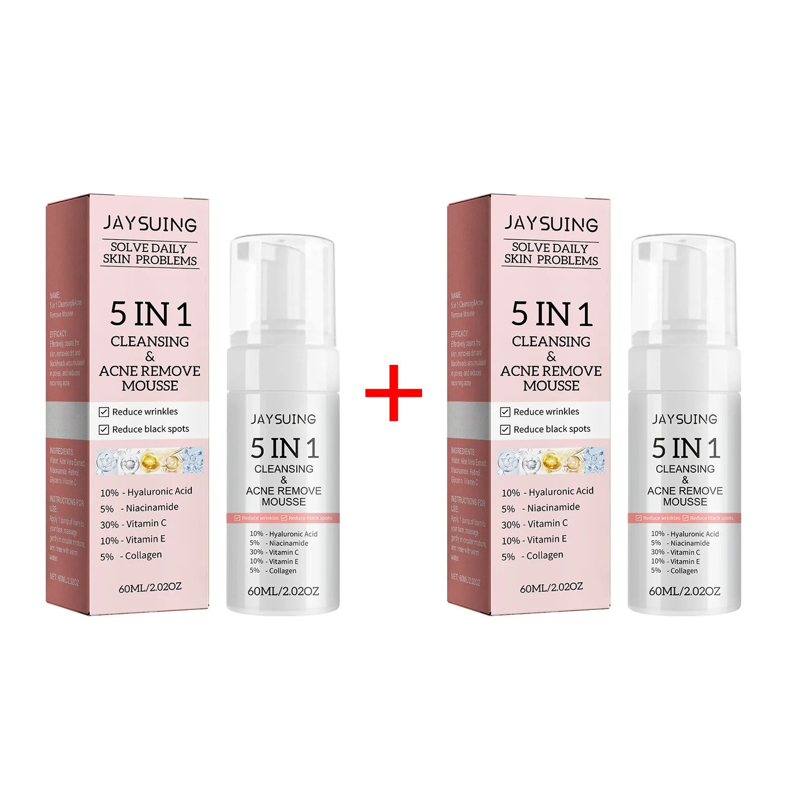 Hyaluronic Acid Pore-Refining Cleansing Mousse