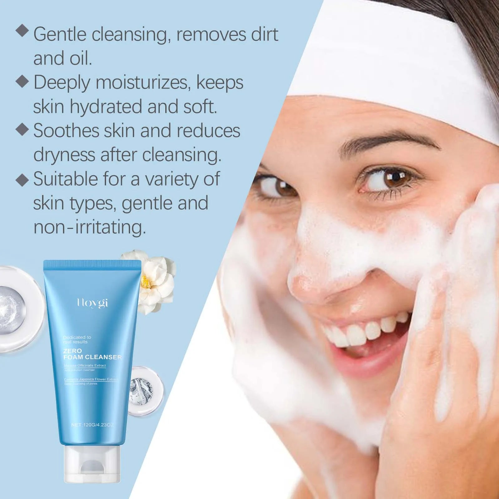 Deep Hydration Korean Facial Cleanser Set
