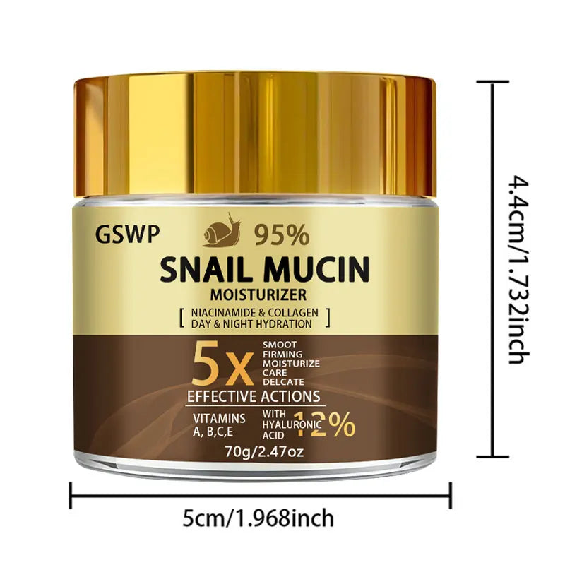 GSWP Snail Mucin 95% Day & Night Moisturising Cream