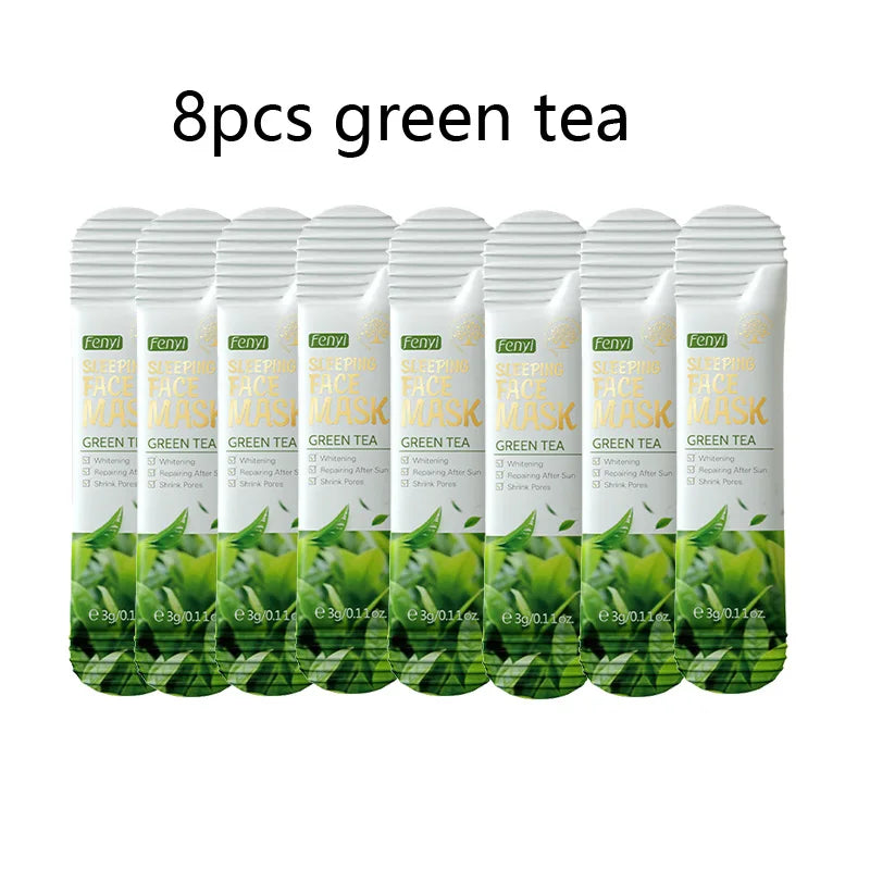 LAIKOU Moisturising Sleeping Face Mask Set — 8 Pack