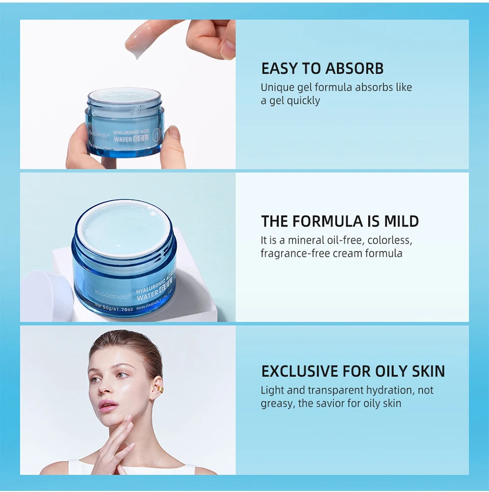 Hyaluronic Acid Gel Cream — Deep Hydration Face Moisturiser