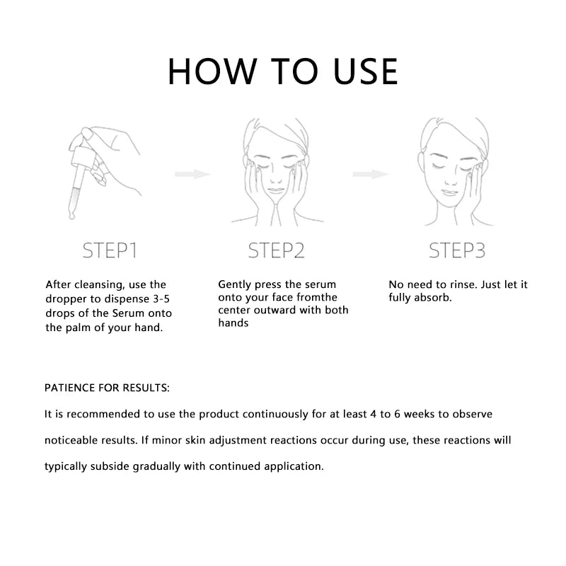 Snail Mucin Serum with Niacinamide, Hyaluronic Acid & Collagen