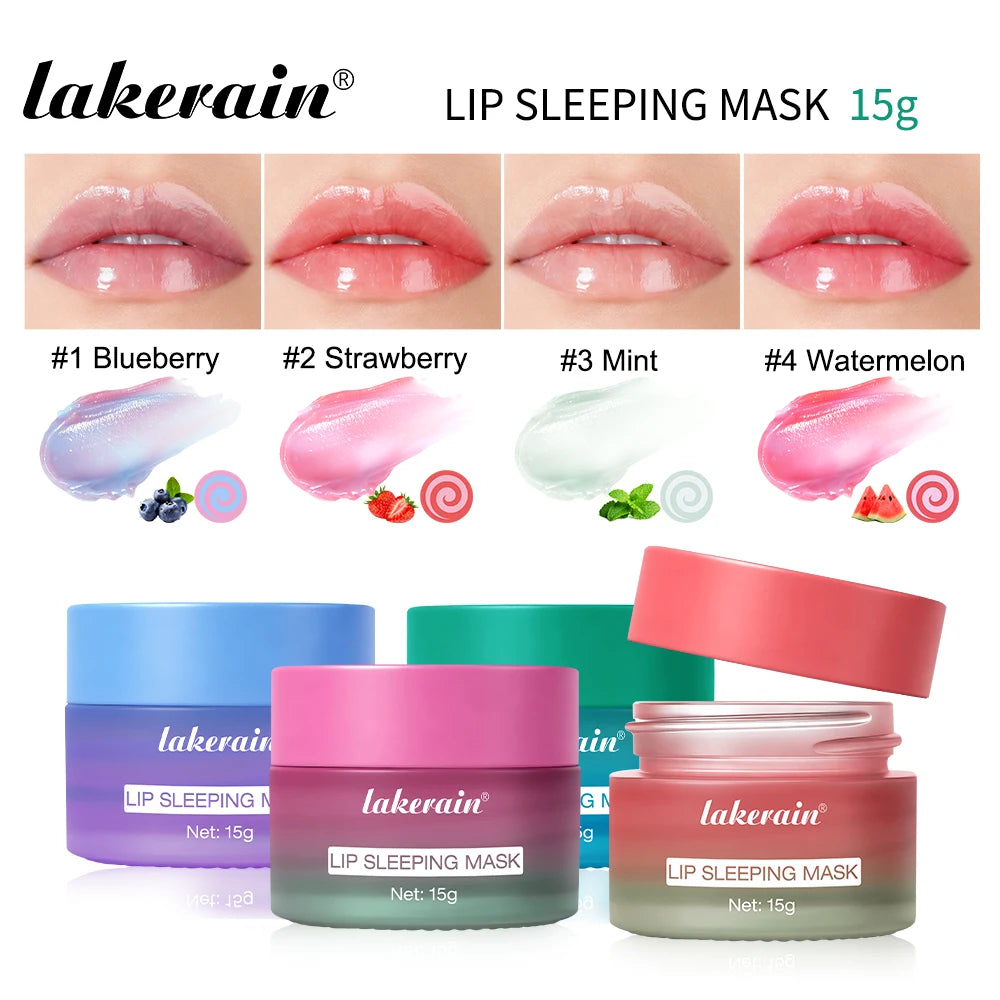 Lakerain Dual-Colour Overnight Lip Sleeping Mask