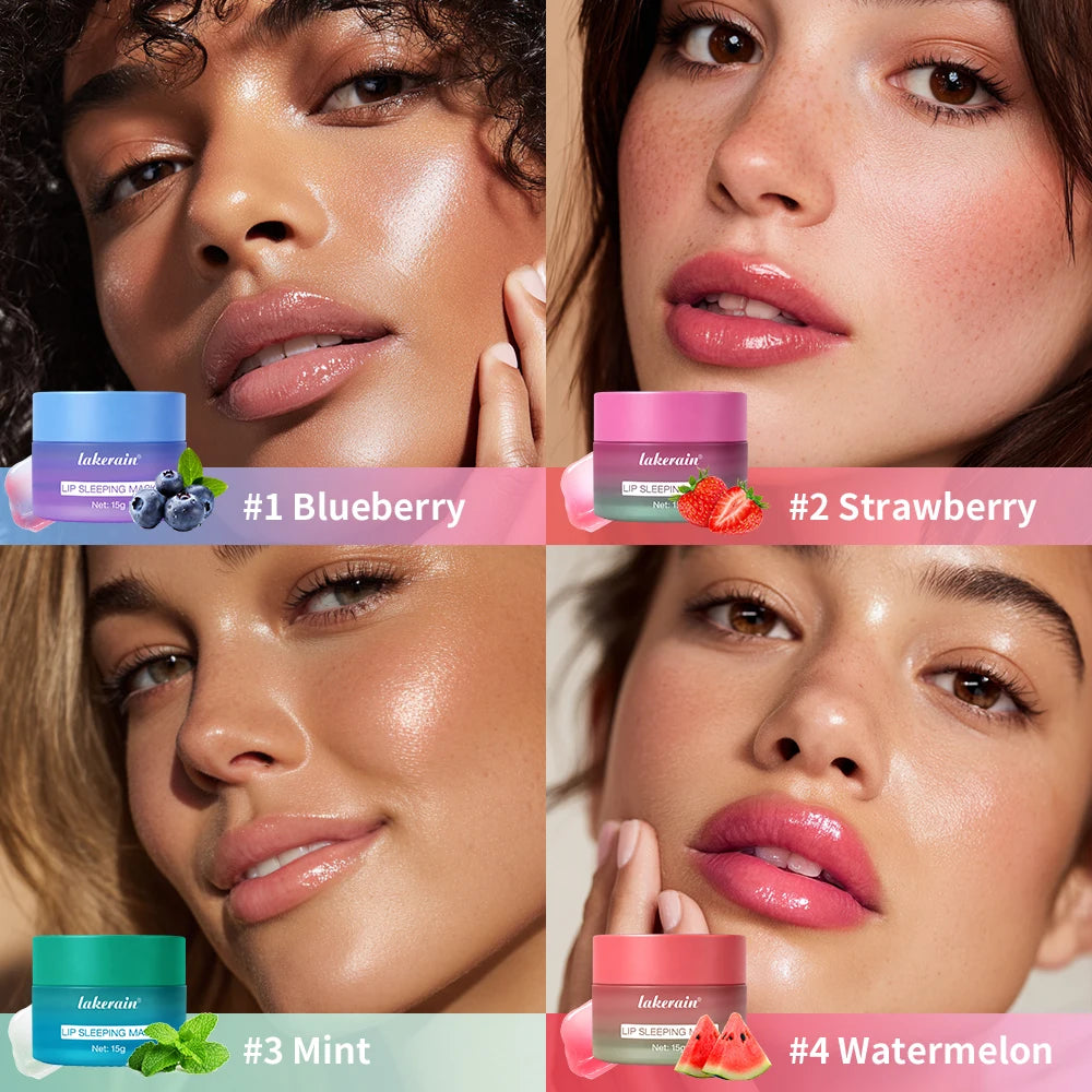 Lakerain Dual-Colour Overnight Lip Sleeping Mask