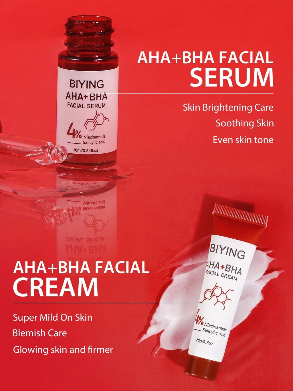 AHA BHA Korean Skin Care Complete Routine Set