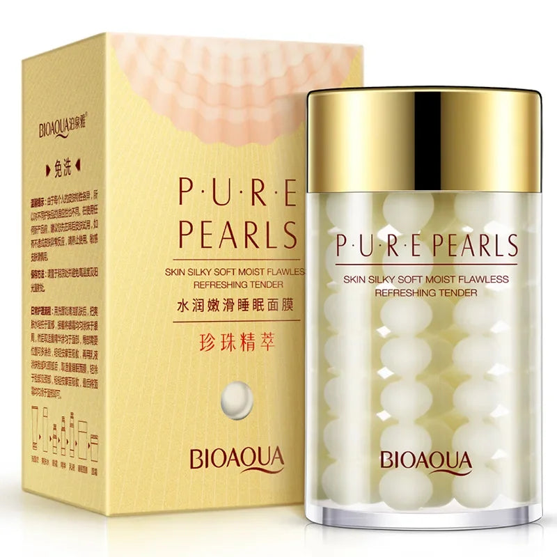 BIOAQUA Pearl Radiance Overnight Sleeping Mask