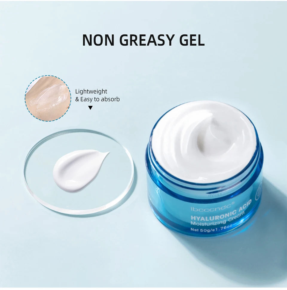 Hyaluronic Acid Gel Cream — Deep Hydration Face Moisturiser