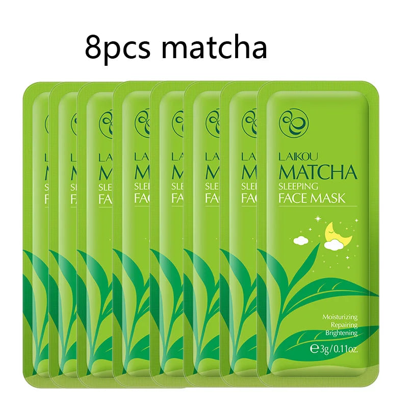 LAIKOU Moisturising Sleeping Face Mask Set — 8 Pack