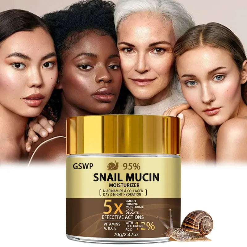 GSWP Snail Mucin 95% Day & Night Moisturising Cream