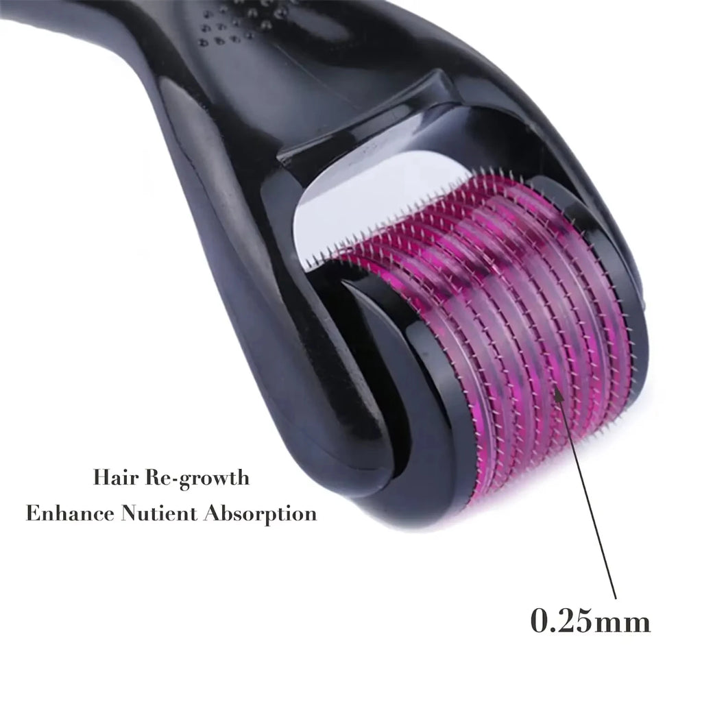 540 Microneedle Derma Roller — Collagen Boost for Face, Hair & Body