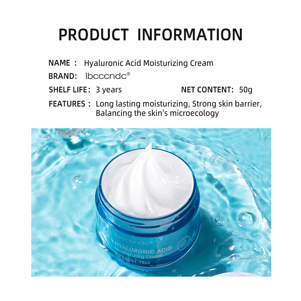 Hyaluronic Acid Gel Cream — Deep Hydration Face Moisturiser