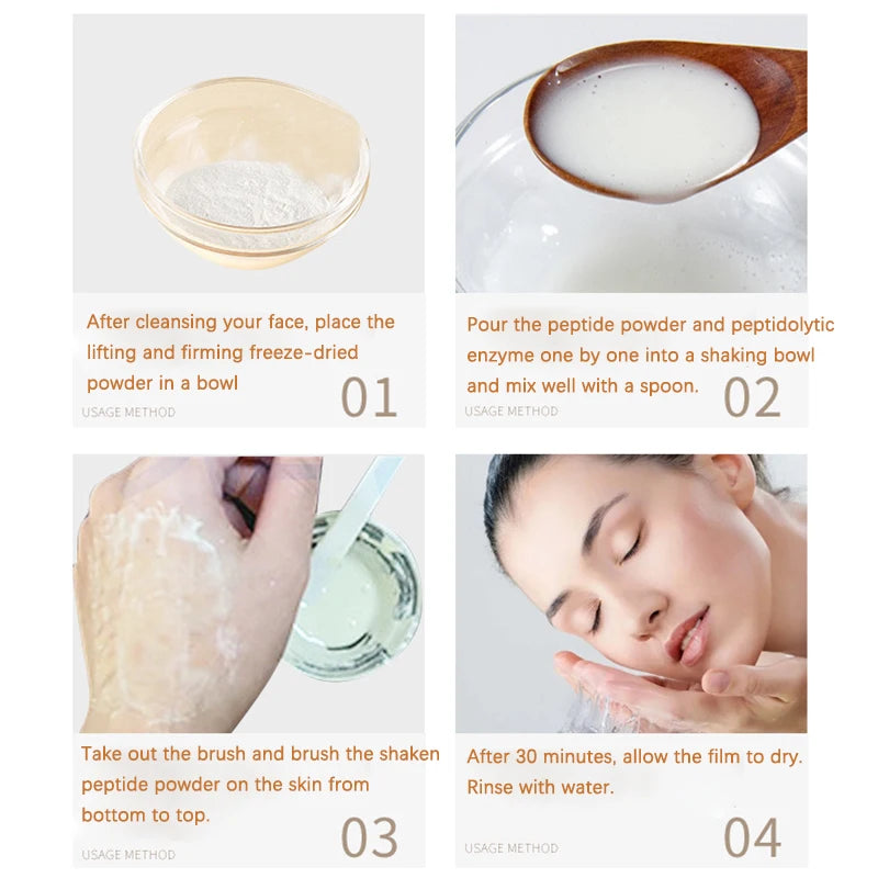 Korean Collagen & Hyaluronic Acid Firming Face Mask