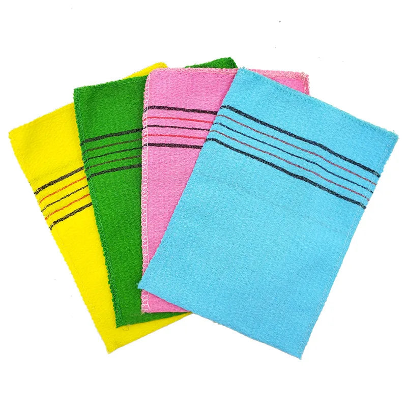 Korean Exfoliating Body Washcloth Set — 5 Pack