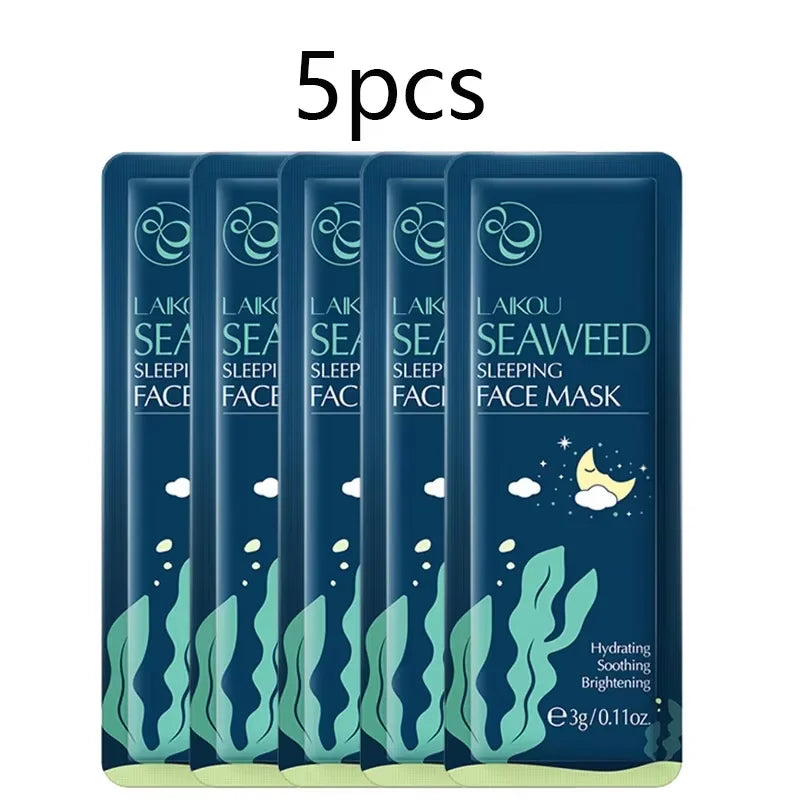 LAIKOU Overnight Repair Sleeping Face Mask Set — 5 Pack