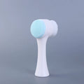 Double-Sided Silicone Facial Cleansing Brush — Blackhead Removal & Exfoliator