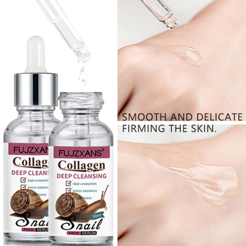 Snail Mucin Serum with Niacinamide, Hyaluronic Acid & Collagen