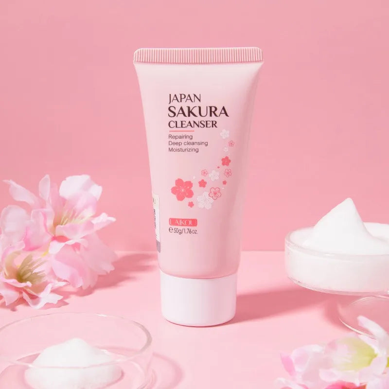 Sakura Blossom Brightening Foam Cleanser