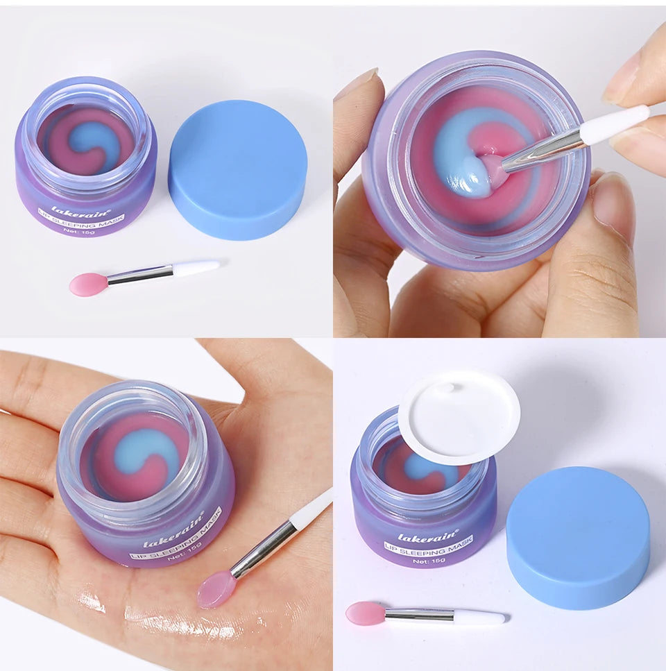 Blueberry Dual-Colour Overnight Lip Sleeping Mask