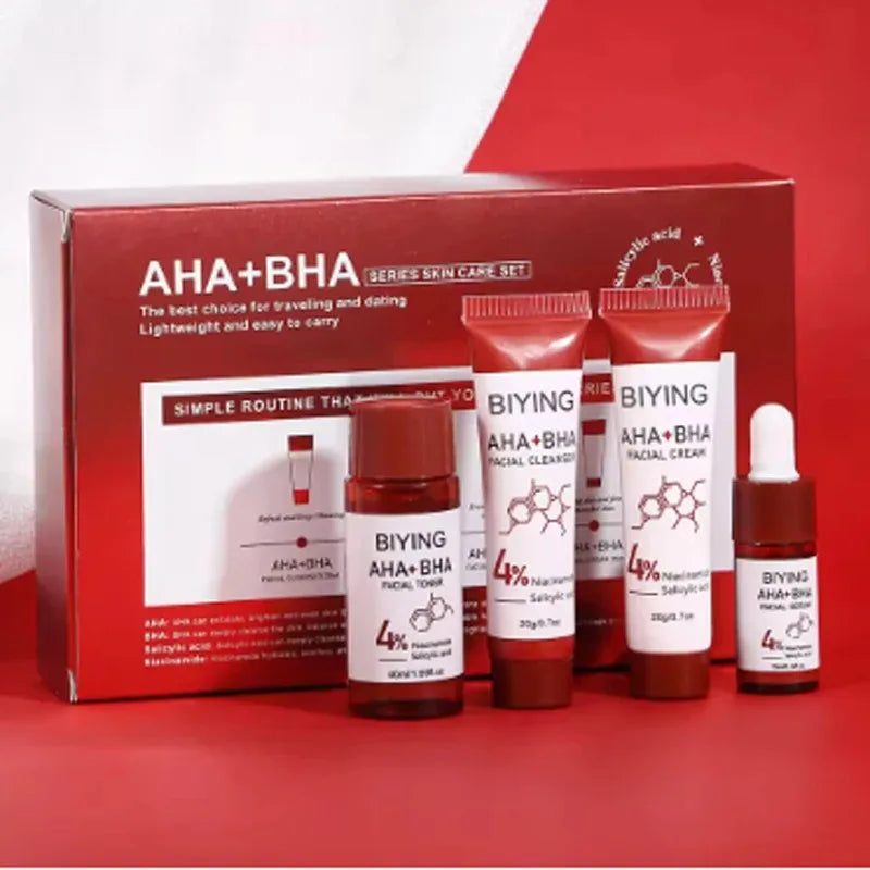 AHA BHA Korean Skin Care Complete Routine Set