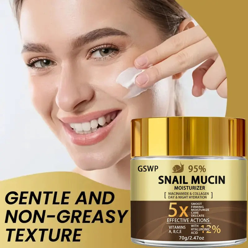 GSWP Snail Mucin 95% Day & Night Moisturising Cream