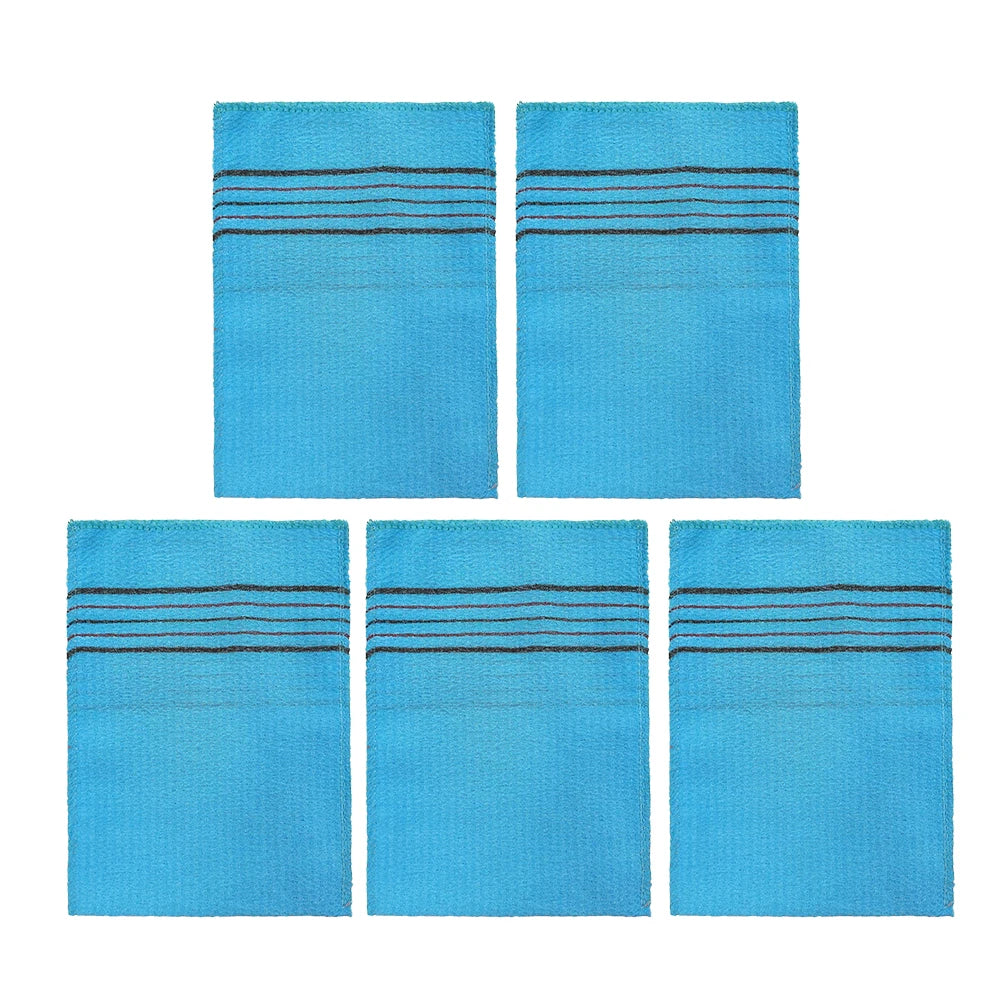 Korean Exfoliating Body Washcloth Set — 5 Pack