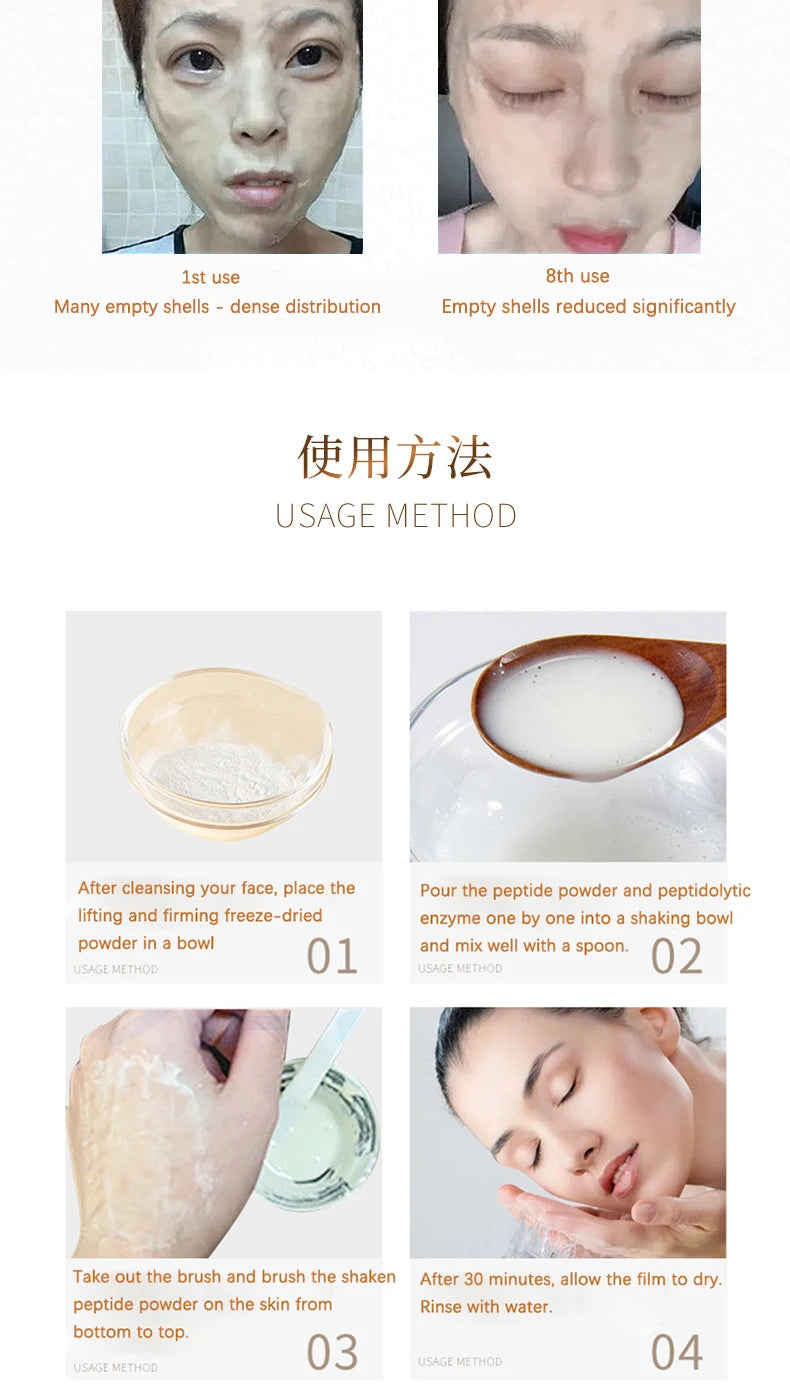 Korean Collagen & Hyaluronic Acid Firming Face Mask