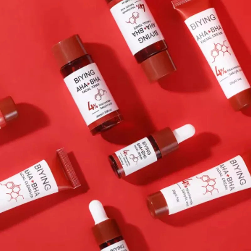AHA BHA Korean Skin Care Complete Routine Set