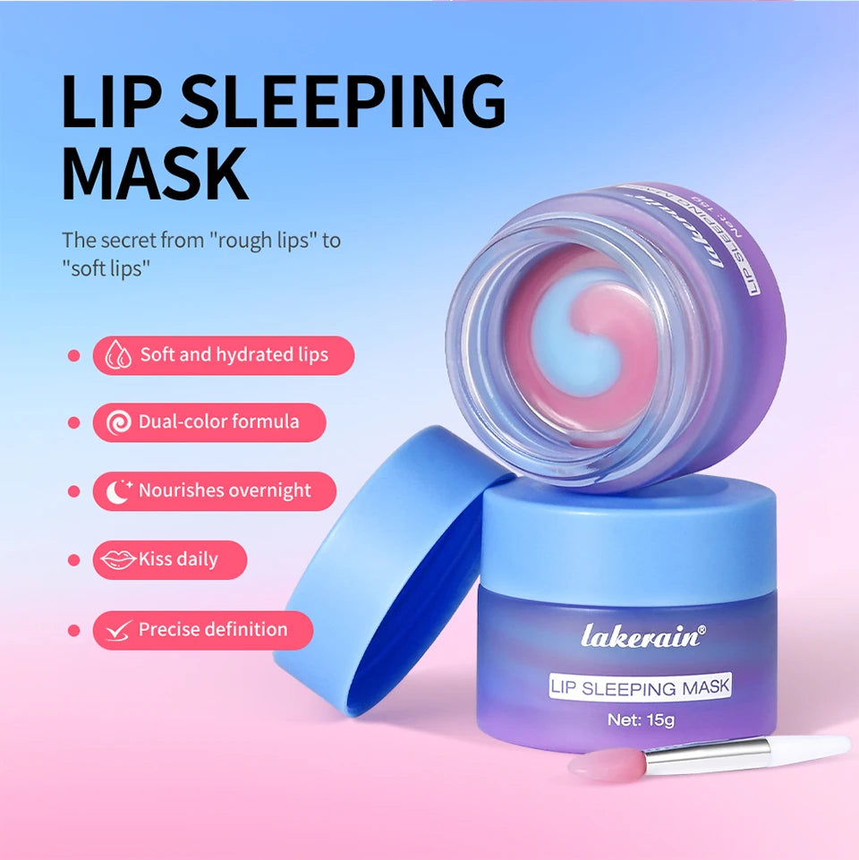 Blueberry Dual-Colour Overnight Lip Sleeping Mask
