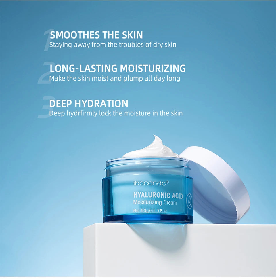 Hyaluronic Acid Gel Cream — Deep Hydration Face Moisturiser