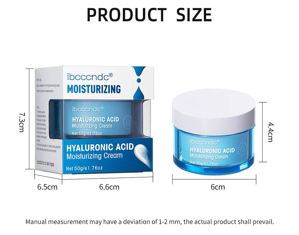 Hyaluronic Acid Gel Cream — Deep Hydration Face Moisturiser