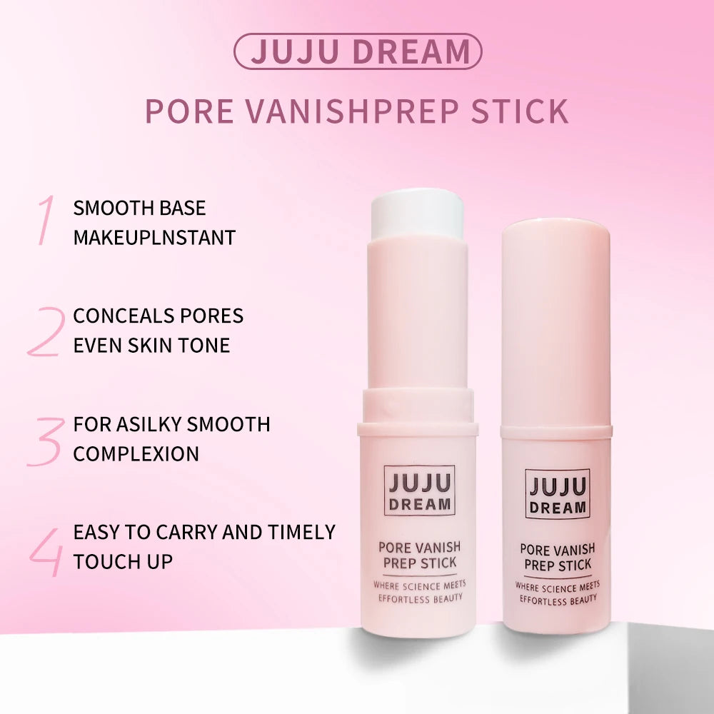 JUJU DREAM Pore Vanish Primer Stick — Oil Control & Pore Minimising