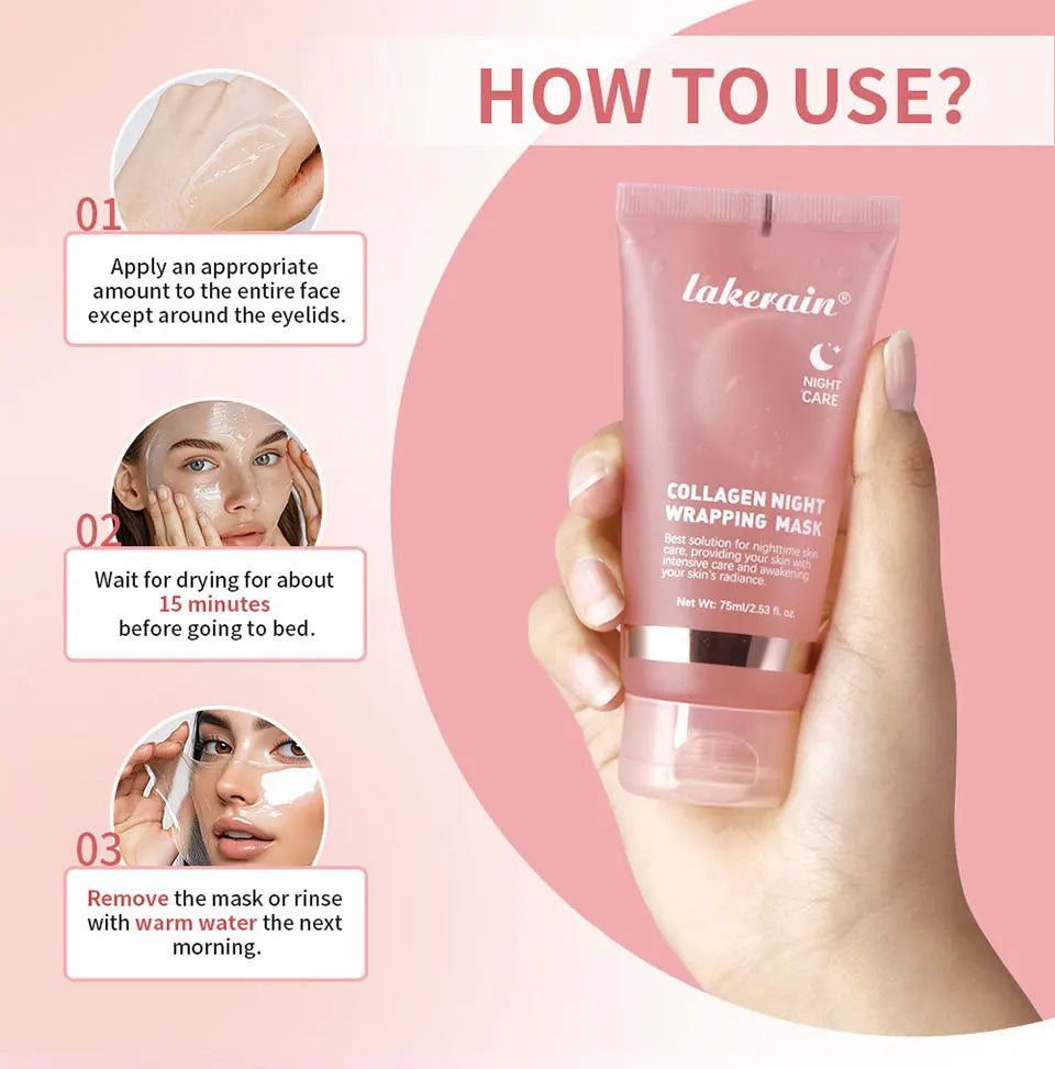 Collagen Night Wrapping Mask — Wake Up to Glass Skin