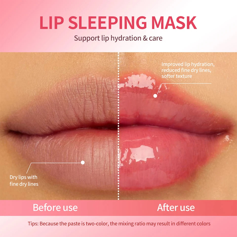 Blueberry Dual-Colour Overnight Lip Sleeping Mask