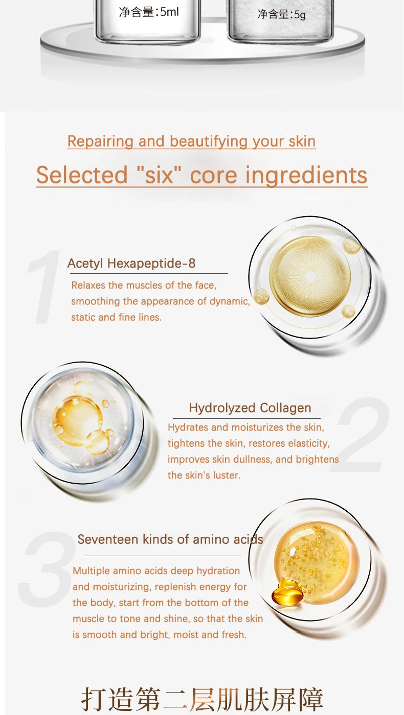 Korean Collagen & Hyaluronic Acid Firming Face Mask