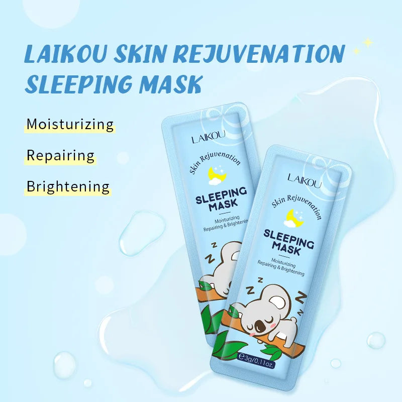 LAIKOU Moisturising Sleeping Face Mask Set — 8 Pack