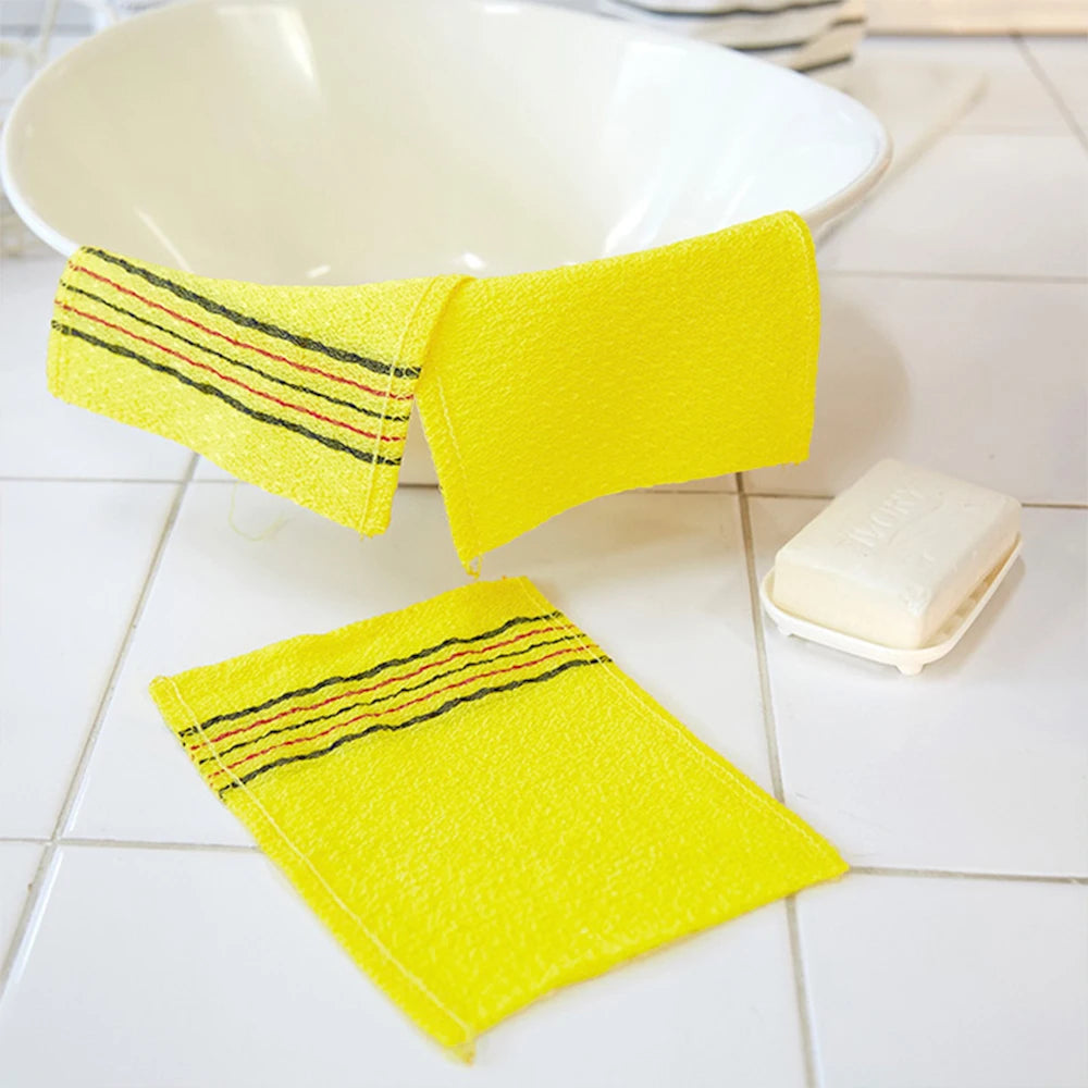Korean Exfoliating Body Washcloth Set — 5 Pack
