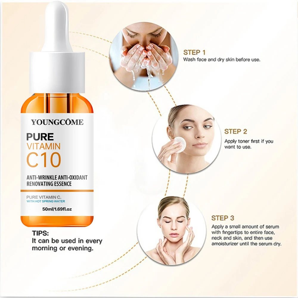 Vitamin C & Hyaluronic Acid Brightening Face Serum