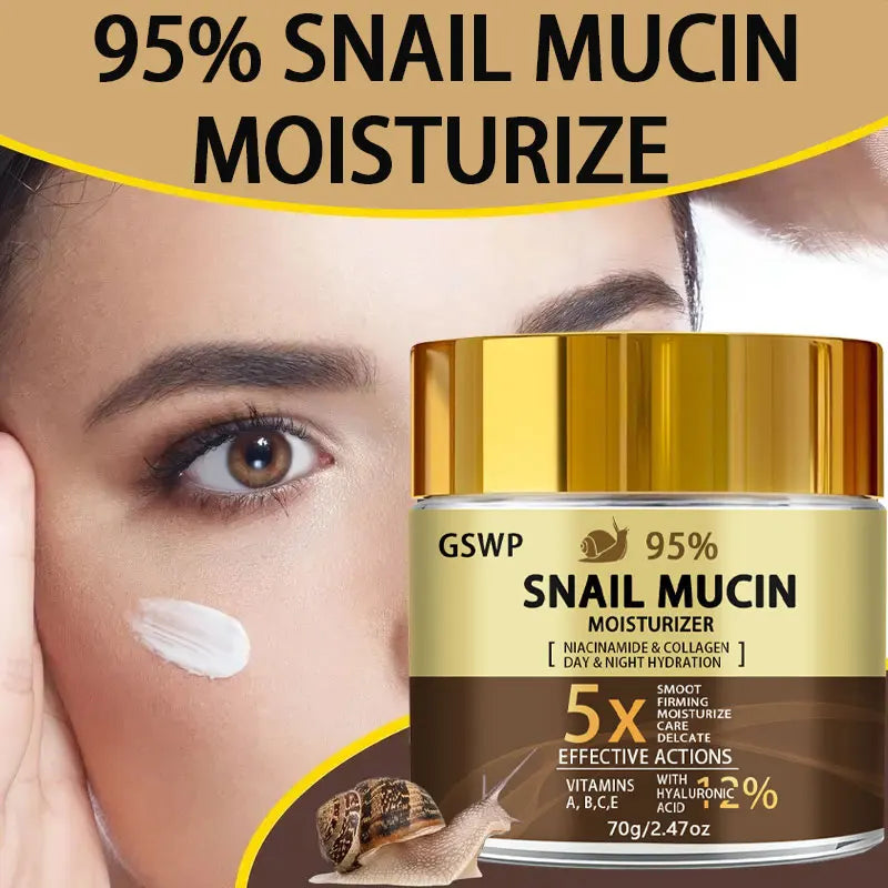 GSWP Snail Mucin 95% Day & Night Moisturising Cream